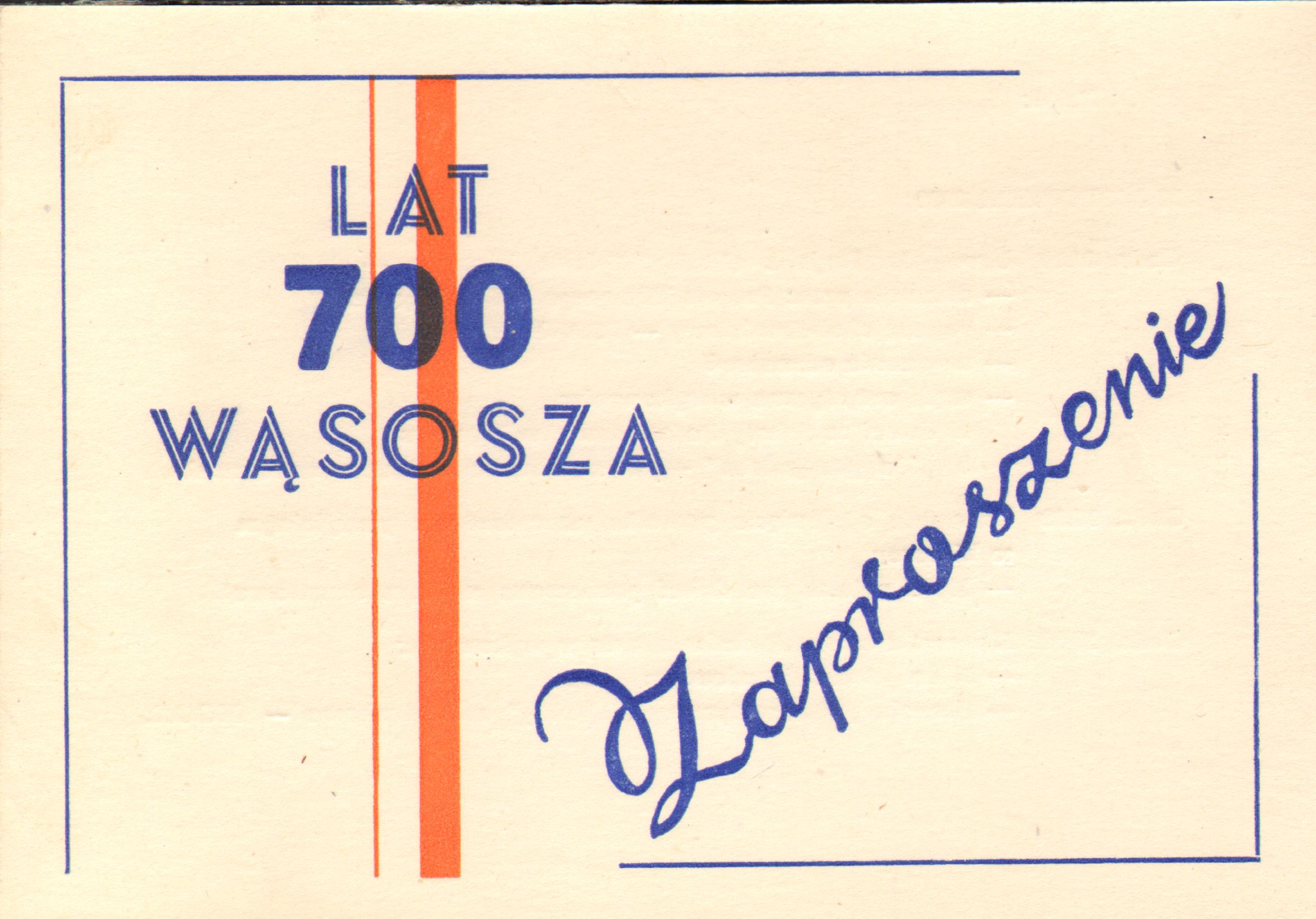 Jubileusz Wąsosza